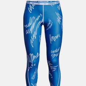 Girls Under Armour Crop Leggings